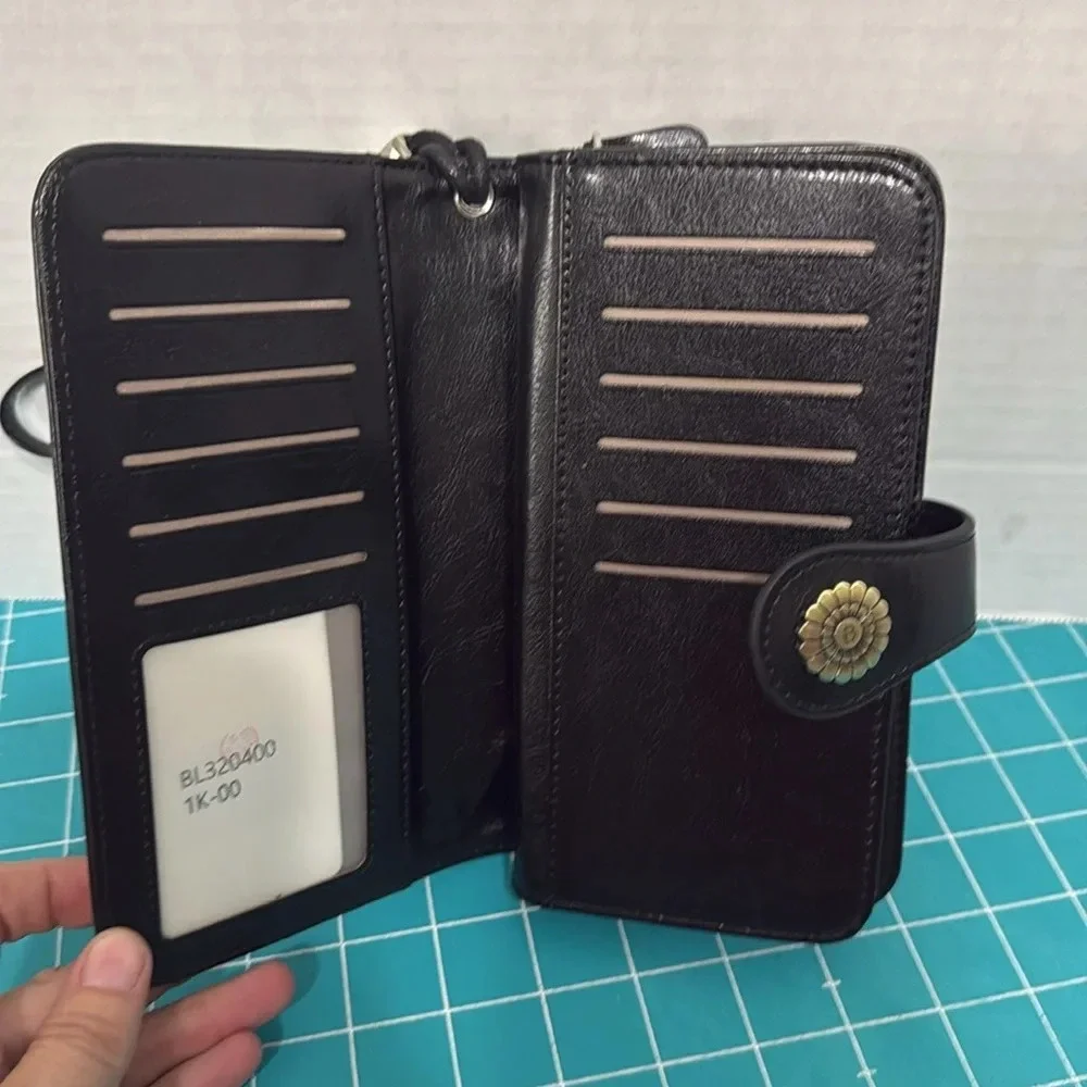 Bostanten Lomy Big Wallet For Women With Wristlet — Large Capacity NWOT